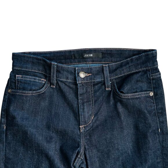 Joe's Jeans Women's Size 27 Braylin Straight Slim Leg Dark Wash Blue Jeans - Picture 3 of 7
